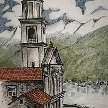 Il mio progetto del corso: Disegno architettonico espressivo con pennarelli colorati e penna Ein Projekt aus dem Bereich Zeichnung von Patrizia Tarallo - 05.08.2024