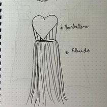 Meu projeto do curso: Introdução ao design de moda. Een project van  Modeontwerp van Luiza Mariano Ribeiro - 05.07.2024
