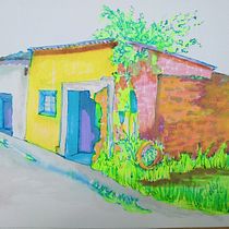 Mi proyecto del curso: Dibujo arquitectónico expresivo con marcadores de colores Ein Projekt aus dem Bereich Skizzenentwurf, Zeichnung, Architektonische Illustration, Sketchbook und Illustration mit Tinte von Imelda De Alba Rábago - 30.06.2024