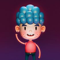 Mi proyecto del curso: Creación de personajes kawaii en 3D con Blender Ein Projekt aus dem Bereich Traditionelle Illustration, Design von Figuren, Digitale Illustration, 3-D-Modellierung und Manga von matiasmucci_d - 06.07.2024