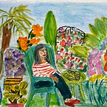 My project for course: Exploratory Sketchbook: Find Your Drawing Style. Ilustração tradicional, Esboçado, Criatividade, Desenho, Pintura em aquarela, Sketchbook, e Pintura guache projeto de Lourdes Winter - 08.07.2024