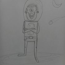 Meu projeto do curso: Introdução à criação de personagens estilo cartoon. Un projet de Illustration traditionnelle, Conception de personnages , et Dessin de Vitor Hugo Santos Cruz - 07.07.2024