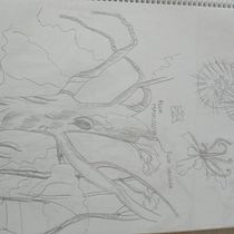 Mi proyecto del curso: Dibujos de fantasía en grafito y acuarela: guía práctica. Character Design, Painting, Pencil Drawing, Drawing, and Watercolor Painting project by María Dolores Ibáñez Izquierdo - 07.08.2024