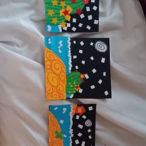 Mi proyecto del curso: Ilustración de historias con papel, no puedo subir imagenes pero debo decir que el curso me ha gustado mucho, hice una pequeña secuencia de un desierto y los consejos me ayudaron a sacar todo el potenciál a el poco material que tení. Traditional illustration, Collage, Paper Craft, Children's Illustration, Creating with Kids, and Narrative project by orzan0007 - 07.08.2024