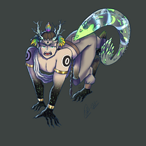 My project for course: Concept Art: Character Design & Worldbuilding Ein Projekt aus dem Bereich Traditionelle Illustration, Design von Figuren, Digitale Illustration, Concept Art, Digitale Zeichnung und Digitale Malerei von kenaihak_192 - 08.07.2024
