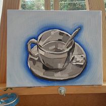 Mi proyecto del curso: Pintura al óleo desde cero. Artes plásticas, Pintura, e Pintura a óleo projeto de Ana Miriam Virrueta - 08.07.2024