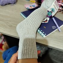 Mi proyecto del curso: Diseño y tejido de calcetines en crochet. Un projet de St, lisme, Art textile, DIY, Crochet , et Design textile de Sara Herazo - 06.07.2024