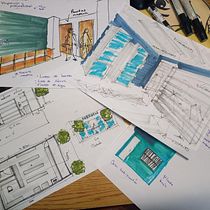 Mi proyecto del curso: Introducción al dibujo arquitectónico a mano alzada. Un projet de Architecture et Illustration architecturale de yolodansr - 08.07.2024