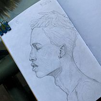 Mi proyecto del curso: Sketchbook de retrato: explora el rostro humano. Sketching, Drawing, Portrait Drawing, Artistic Drawing, and Sketchbook project by santiagotorres990 - 07.10.2024