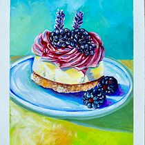 Mi proyecto del curso: Creación de obras de arte vibrantes con gouache. Fine Arts, Painting, Color Theor, and Gouache Painting project by Angelica Angulo Castellar - 07.10.2024