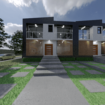 Mi proyecto del curso: Visualización arquitectónica con V-Ray para SketchUp. Un proyecto de Arquitectura, Arquitectura interior, Arquitectura digital y Visualización arquitectónica de Andrik Daniel Carrasco Avila - 23.04.2024