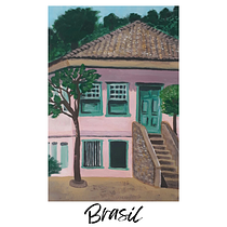 Meu projeto do curso: Técnicas de guache para ilustração Ein Projekt aus dem Bereich Traditionelle Illustration, Skizzenentwurf, Kreativität, Zeichnung, Aquarellmalerei, Sketchbook und Gouachemalerei von priazev2 - 12.07.2024
