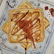 Mi proyecto del curso:  Ilustración gastronómica con acuarela. Projekt z dziedziny Trad, c, jna ilustracja,  Sztuki piękne,  Malarstwo i Malowanie akwarelą użytkownika Isa Barrios - 10.07.2024