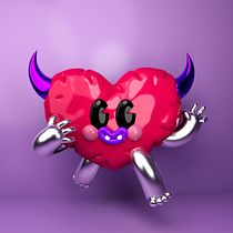 My project for course: Playful Creature Design in Cinema 4D. Projekt z dziedziny 3D i Animowana Ilustracja użytkownika Tanya Zherekhova - 11.07.2024