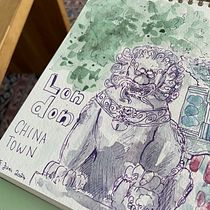 Abschlussprojekt für den Kurs: Aquarellsketching: Drück deine Ideen aus. Ilustração tradicional, Esboçado, Criatividade, Desenho, Pintura em aquarela, e Sketchbook projeto de Ulli - 11.07.2024