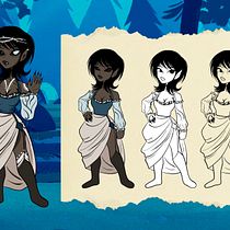 My project for course: Introduction to Design of Characters for Animation and Video Games Ein Projekt aus dem Bereich Traditionelle Illustration, Animation, Design von Figuren, Videospiele und Design für Videospiele von beiseblissful - 10.07.2024