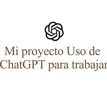 Mi proyecto de Uso de Chat GPT para trabajar. Creative Consulting, Design Management, Management, Productivit, Business, Artificial Intelligence, and ChatGPT project by Jorge Adan Villegas Abrill - 07.07.2024