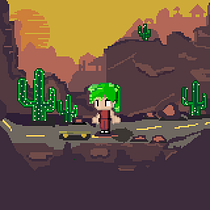 Mi proyecto del curso: Introducción al diseño de personajes en pixel art. Een project van Ontwerp van personages, Videogames, Pixel art y Videogame-ontwerp van Rodrigo Alonso Moreno Aguilar - 09.07.2024