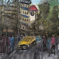 Mi proyecto del curso: Paisajes urbanos en acuarela Ein Projekt aus dem Bereich Bildende Künste, Aquarellmalerei und Architektonische Illustration von Eduin Almendárez - 11.07.2024
