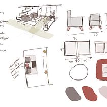 Una recepción amena . Un proyecto de Diseño de interiores, Decoración de interiores, Interiorismo, Teoría del color y Diseño de espacios de cdf82vv6pd - 09.07.2024