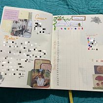 Mi proyecto del curso: Bullet journal creativo: planificación y creatividad. Traditional illustration, Lettering, Drawing, H, Lettering, Management, and Productivit project by ruth.morillo306 - 07.13.2024