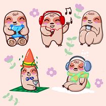 My project for course: Kawaii Illustration: Create Charming Characters Ein Projekt aus dem Bereich Traditionelle Illustration, Design von Figuren und Manga von Sunny - 13.07.2024
