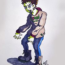 Il mio progetto del corso: Introduzione alla creazione di personaggi stile cartoon. Un projet de Illustration traditionnelle, Conception de personnages , et Dessin de kahl - 13.07.2024