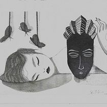 Meu projeto do curso: Introdução à ilustração com tinta nanquim - desenho final . Ilustração tradicional, Artes plásticas, Desenho e Ilustração com tinta projeto de cristinisw - 13.07.2024