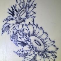 Mi proyecto del curso: Técnicas de tatuaje blackwork con línea fina. Un progetto di Design di tatuaggi di Carlos Omar Romo Magaña - 14.07.2024