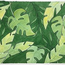 My project for course: Negative Watercolor Painting for Botanical Illustration. Un proyecto de Ilustración tradicional, Pintura a la acuarela e Ilustración botánica de Ira - 14.07.2024