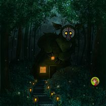 Mój projekt z kursu: Ilustracja fantasy we własnym stylu. Traditional illustration, Drawing, Digital Illustration, Watercolor Painting, and Color Theor project by Karolina Dys - 07.14.2024