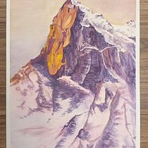 Cerro El Morado, Andes Centrales, Chile.. Un proyecto de Bellas Artes, Bocetado, Dibujo a lápiz, Dibujo, Pintura a la acuarela y Sketchbook de Cristián Antúnez - 14.07.2024