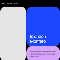 Mi proyecto del curso: HTML, CSS y JavaScript para principiantes. Un proyecto de Programación, Diseño Web, Desarrollo Web, CSS, HTML y JavaScript de Brandon Montero - 06.07.1997
