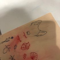 Meu projeto do curso: Tatuagem para principiantes. Tattoo Design project by alicia_tavares - 07.13.2024