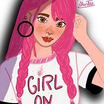 Meu projeto do curso: Design de personagens com identidade no Procreate. Projekt z dziedziny Trad, c, jna ilustracja, Projektowanie postaci, Ilustracja c, frowa,  R, sunek art, st, czn, R, sunek c, frow, R i sunek anatomiczn użytkownika Thaís Dos santos Ribeiro Pereira - 16.07.2024