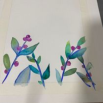 Mi proyecto del curso: Acuarela floral: conecta con la naturaleza. Pintura, Pintura em aquarela e Ilustração botânica projeto de Carolina - 15.07.2024