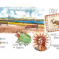 Mi proyecto del curso: Cuaderno de viaje en acuarela. Watercolor Painting, and Sketchbook project by kelimusic - 07.16.2024