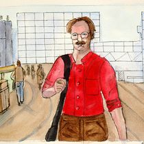 My project for course: Watercolor Illustration: Recreate Your Most Iconic Scenes. Un progetto di Illustrazione tradizionale, Belle arti, Pittura e Pittura ad acquerello di Jiřina Soukupová - 17.07.2024