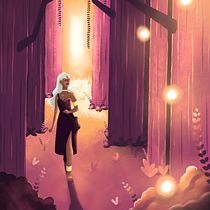 Meu projeto do curso: Ilustrações fantásticas com Procreate Ein Projekt aus dem Bereich Traditionelle Illustration, Digitale Illustration und Digitale Zeichnung von Let - 17.07.2024