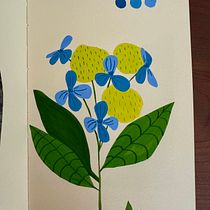 Mon projet du cours : Illustration de carnets de voyage à la gouache. Un progetto di Pittura, Disegno, Sketchbook e Pittura gouache di Emilie Boudart - 18.07.2024