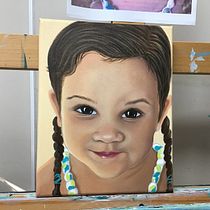 My project for course: Portrait Painting with Oil: Explore Light and Shade. Fine Arts, Painting, and Oil Painting project by matey52 - 07.17.2024