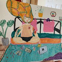 My project for course: Exploratory Sketchbook: Find Your Drawing Style. Ilustração tradicional, Esboçado, Criatividade, Desenho, Pintura em aquarela, Sketchbook, e Pintura guache projeto de Sara Eavan - 18.07.2024