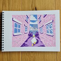 My project for course: Illustrated Sketchbooking in Full Color. Un projet de Illustration traditionnelle, Créativité, Dessin , et Carnet de croquis de Agata Tyśnicka - 13.07.2024