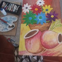 Mi proyecto del curso: Ilustración botánica con acuarela. Traditional illustration, Fine Arts, Painting, Drawing, Watercolor Painting, and Botanical Illustration project by anahiscarvajal2 - 07.11.2024
