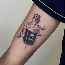 Meu projeto do curso: Desenho de tatuagem blackwork. Projekt z dziedziny Trad, c, jna ilustracja i Projektowanie tatuaż użytkownika Thauana Lemos - 19.07.2024