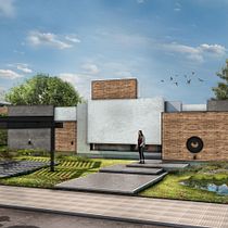 CURSO DE POSTPRODUCCION CREATIVA DE RENDERS ARQUITECTONICOS CON PHOTOSHOP TERMINADO. Projekt z dziedziny  Architektura, Ilustracja c, frowa, Architektura c, frowa,  R, sunek architektoniczn, Wizualizacja architektoniczna, Design, Projektowanie oświetlenia, Postprodukcja fotograficzna i Fotografia architektur użytkownika Johan Delgado - 10.07.2024