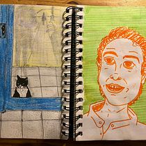 My project for course: Daily Sketchbook Drawing: Develop Your Artist’s Eye. Un progetto di Illustrazione tradizionale, Bozzetti, Creatività, Disegno e Sketchbook di lautarolopezescalona - 20.07.2024