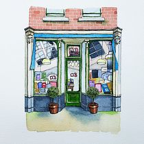 Mon projet du cours : Illustration urbaine à l'aquarelle : peignez votre ville . % Catherine Zabus-Baudart tarafından hazırlanan Tablo, Çizim, Sulubo, a Resim, Mimari İllüstras, Ve on projesi - 07.20.2024