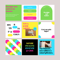 Meu projeto do curso: Design gráfico para iniciantes. Un projet de Design , Br, ing et identité, Design graphique, T, pographie, Création de logos, Design t , et pographique de nana2007gfc - 19.07.2024