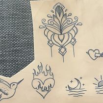 Mein Abschlussprojekt für den Kurs: Tattoo für Anfänger. Tattoo Design project by Serefin Knote - 07.22.2024